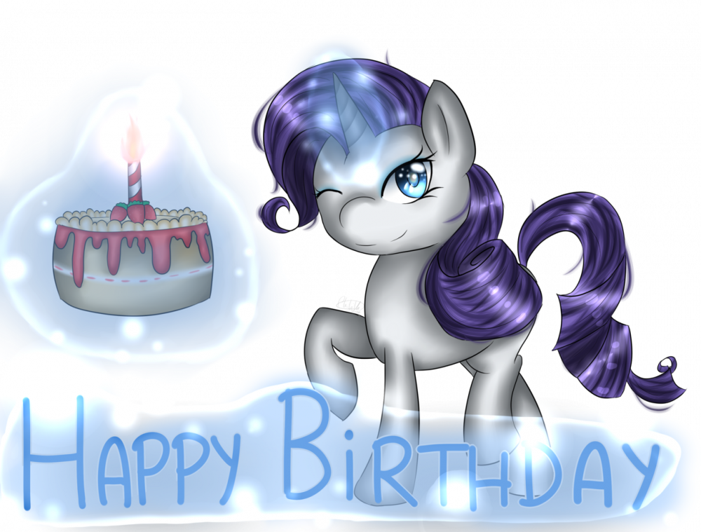 Image result for mlp happy birthday rarity
