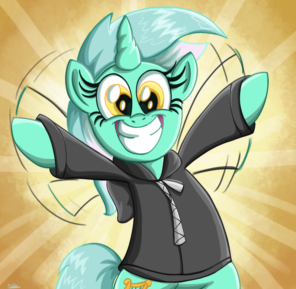 Image result for mlp excited lyra deviantart