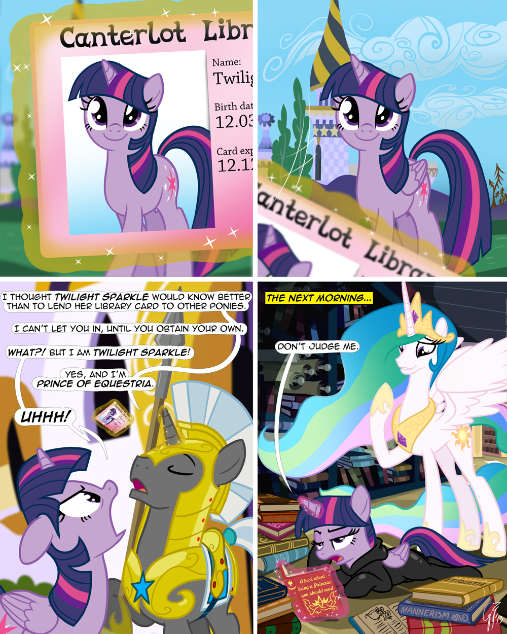 Library Pass by GlancoJusticar