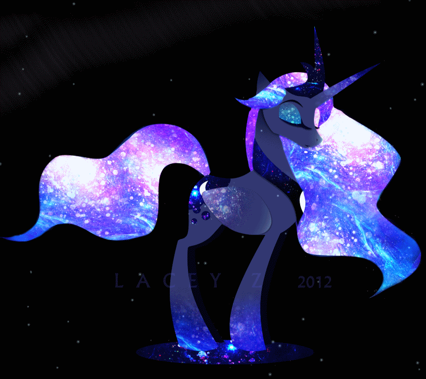 Princess of the Night (Animated) by equumamici