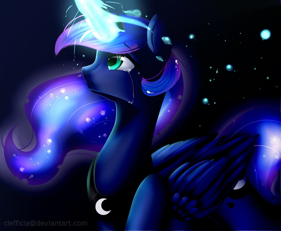 Luna's light by Clefficia