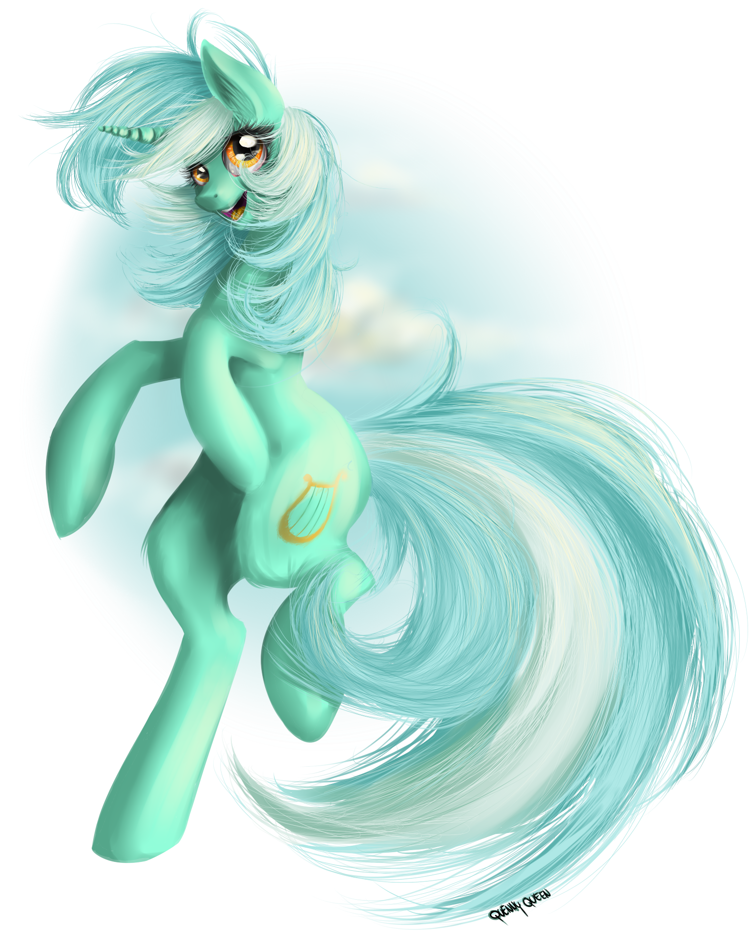 Lyra Heartstrings by QuennyQueen