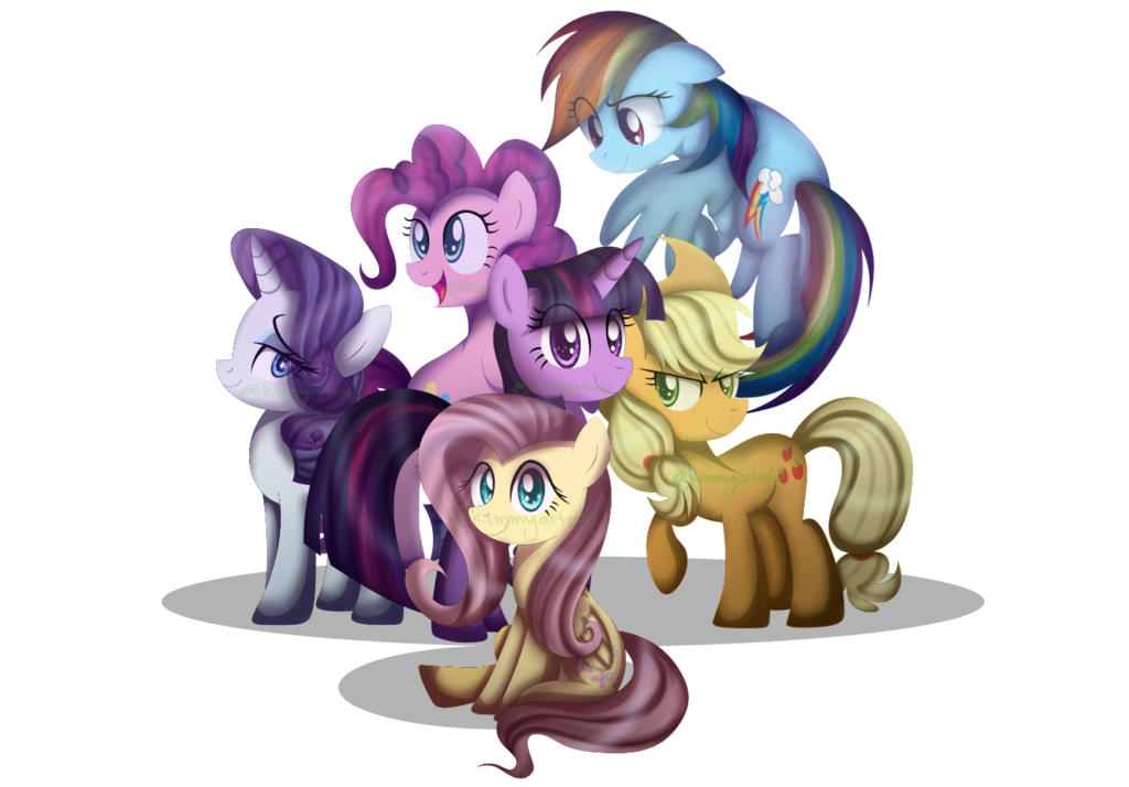 mane_6_by_kimmyartmlp-dbthaao.png