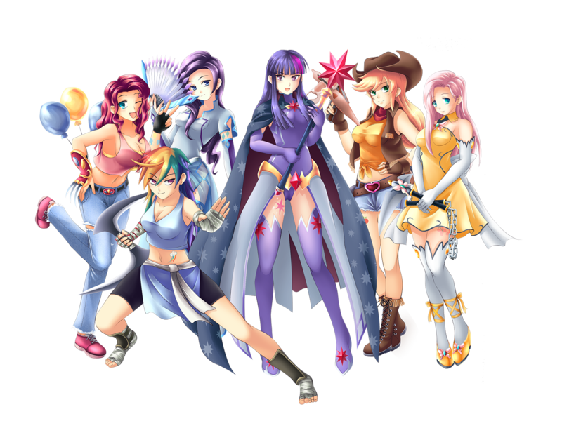 Mane Six Alltogether