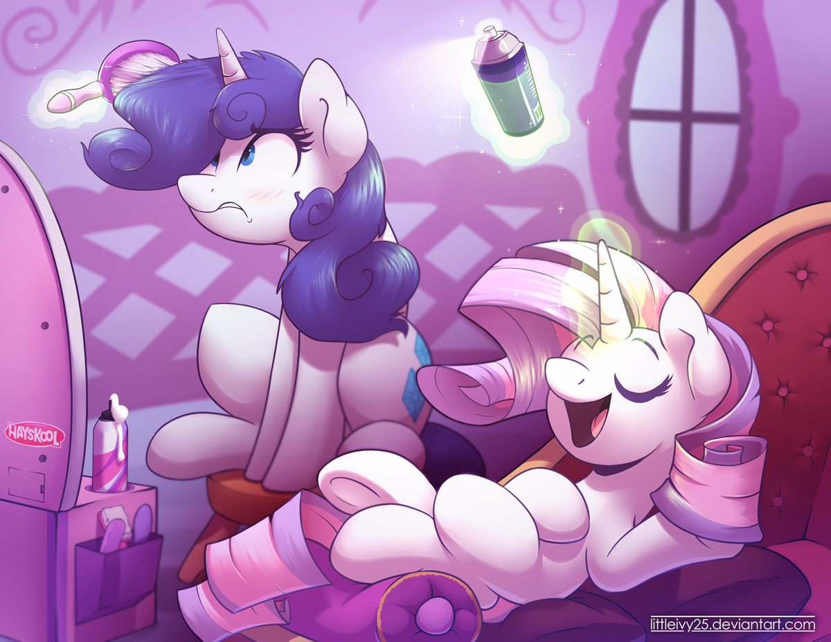 Image result for mlp rarity and sweetie belle fanart