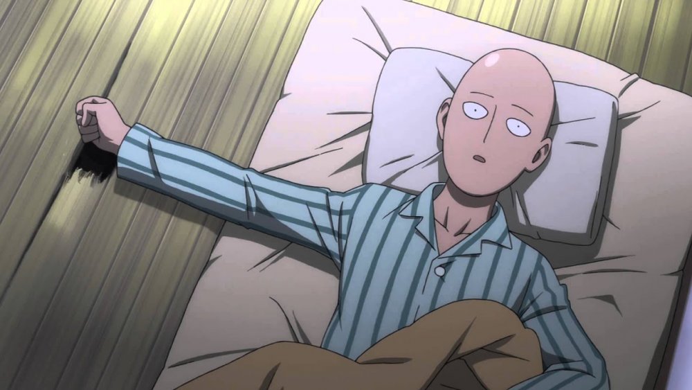 Image result for one punch man alarm clock