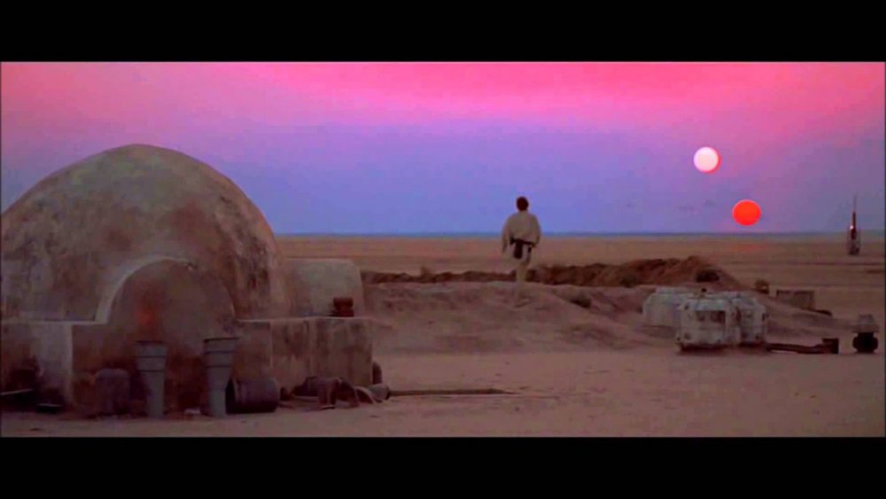 Image result for binary sunset star wars