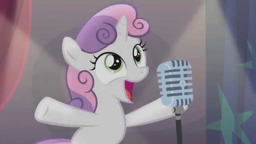 Sweetie Belle's REAL Performance (Bloom and Gloom) - YouTube