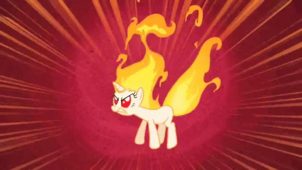 Image result for mlp twilight on fire