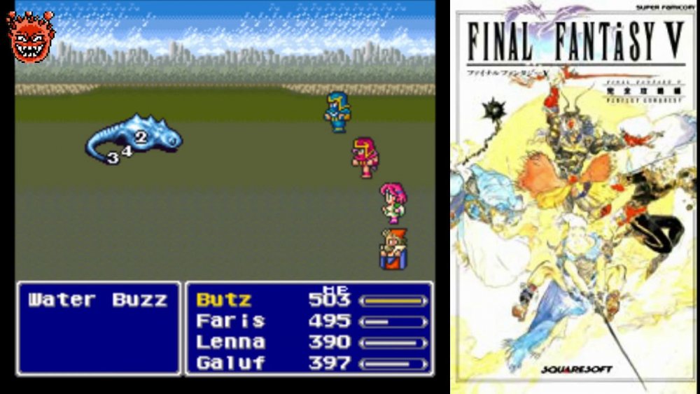 Let's Play Final Fantasy V (SNES) #14 Clash on Big Bridge - YouTube