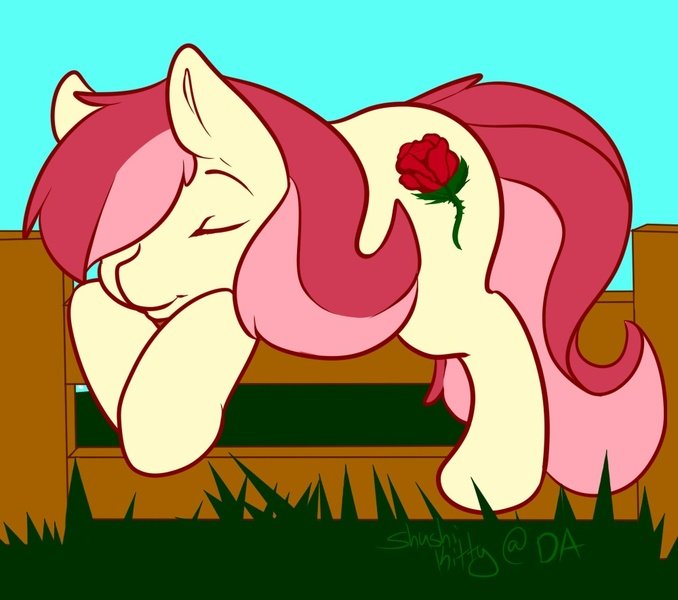 Image result for mlp sleeping roseluck