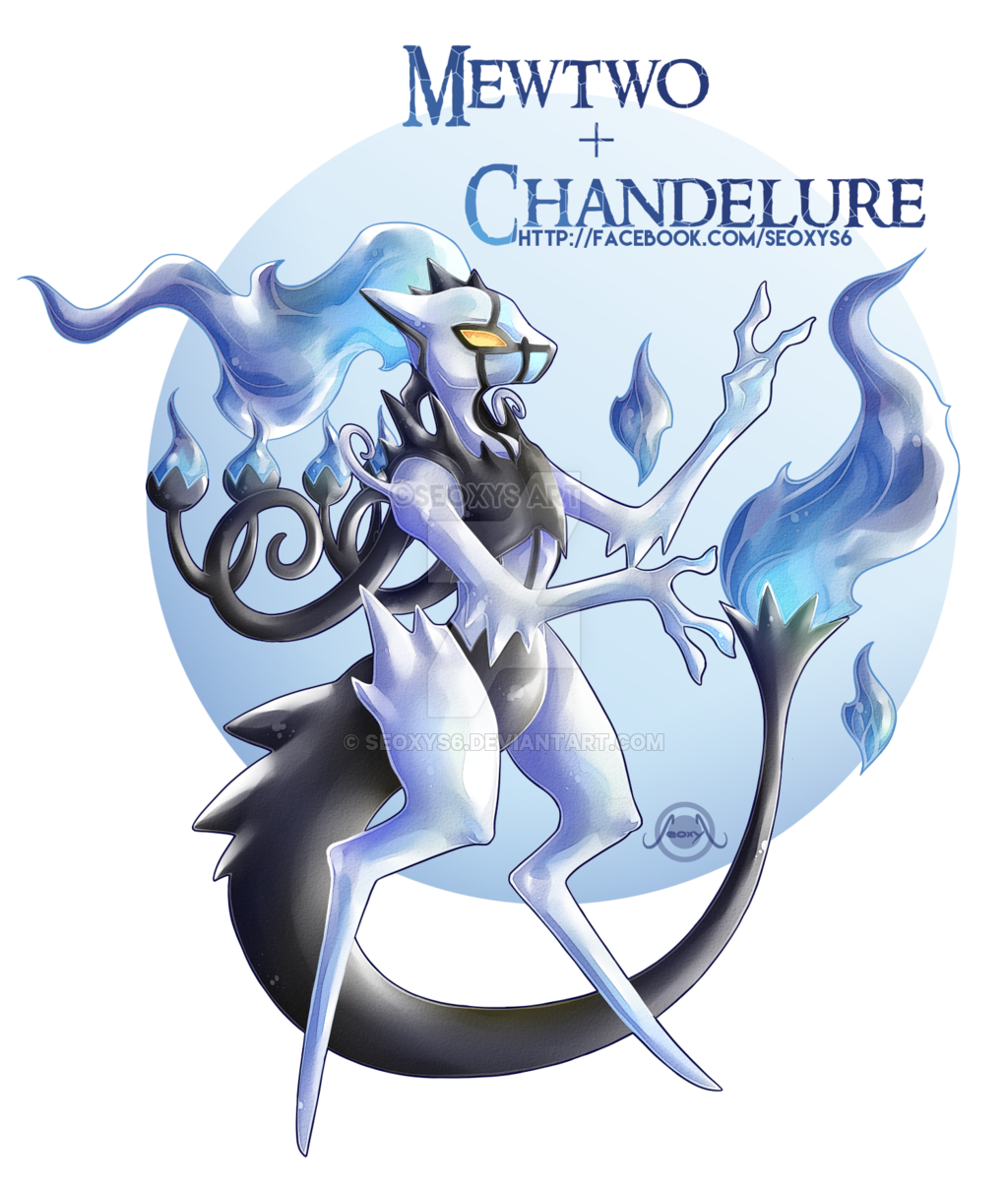Mewtwo X Chandelure by Seoxys6