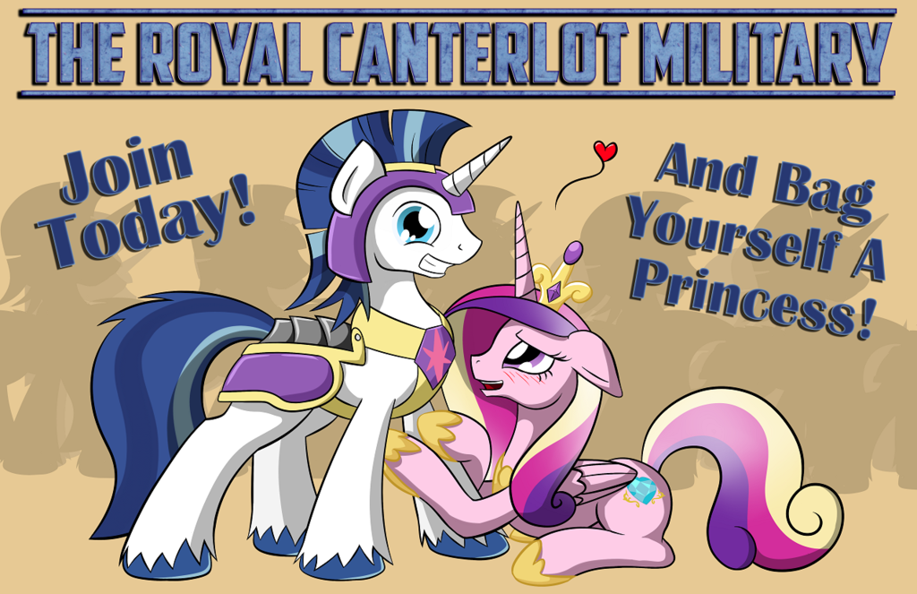 MLP - Join the Canterlot Military, Today!