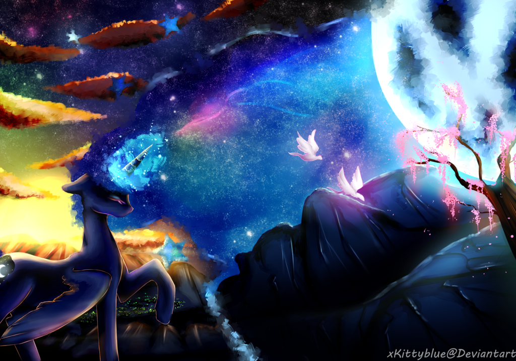 MLP | Princess That Brings Us Night by xKittyblue