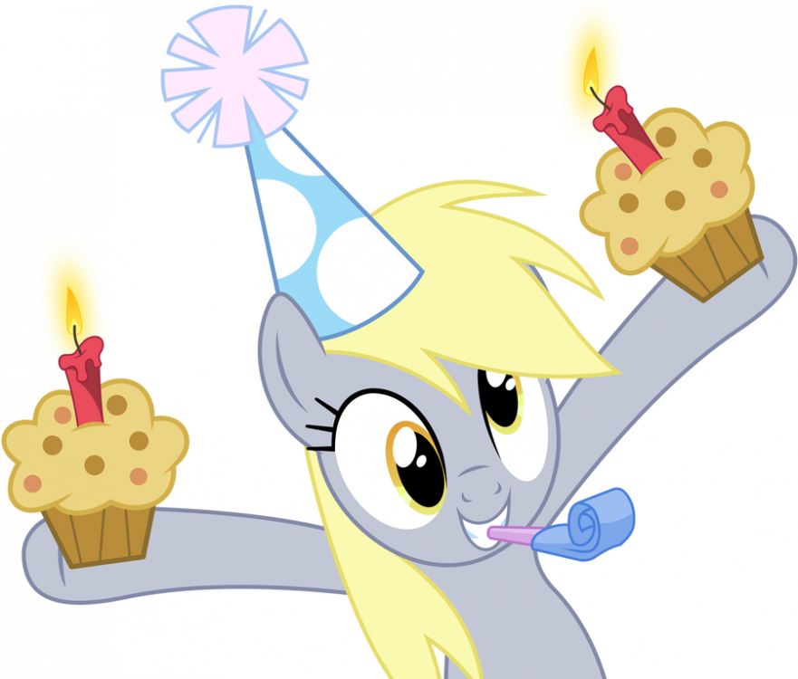 mlp__derpy_s_muffin_party__by_floppychip