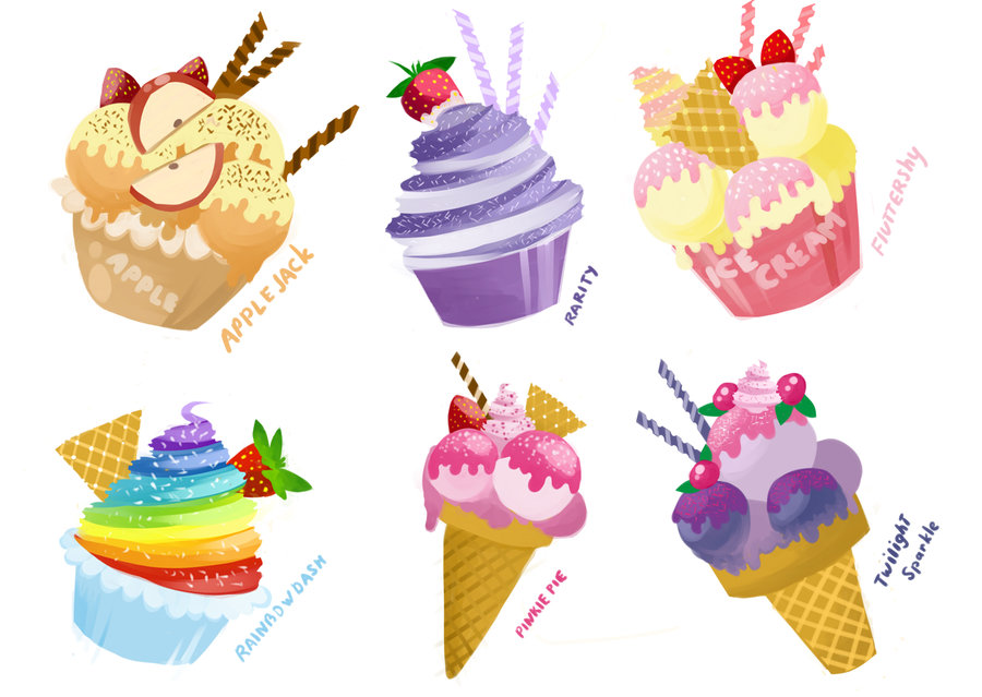 Image result for mlp ice cream