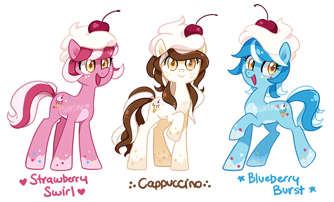 mlp_adoptable_auction___ice_cream_triple