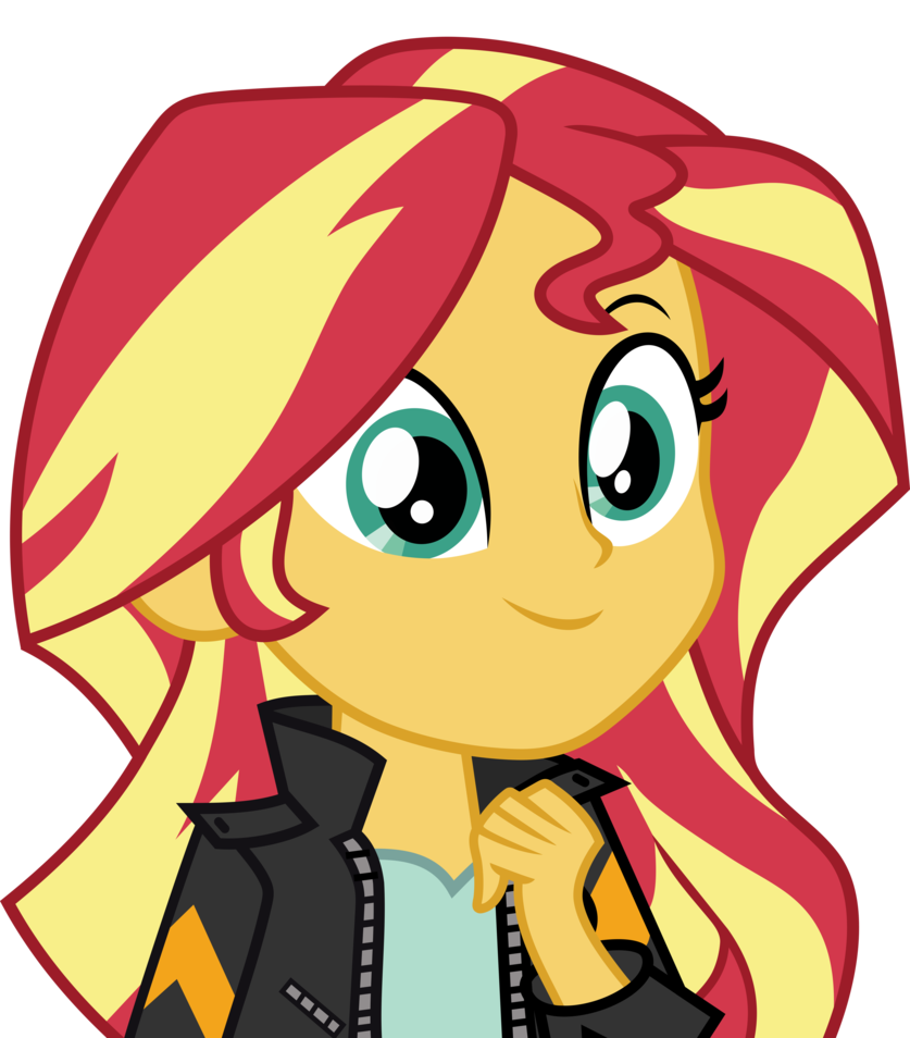 mlp_eqg_3_sunset_shimmer__happy__vector_