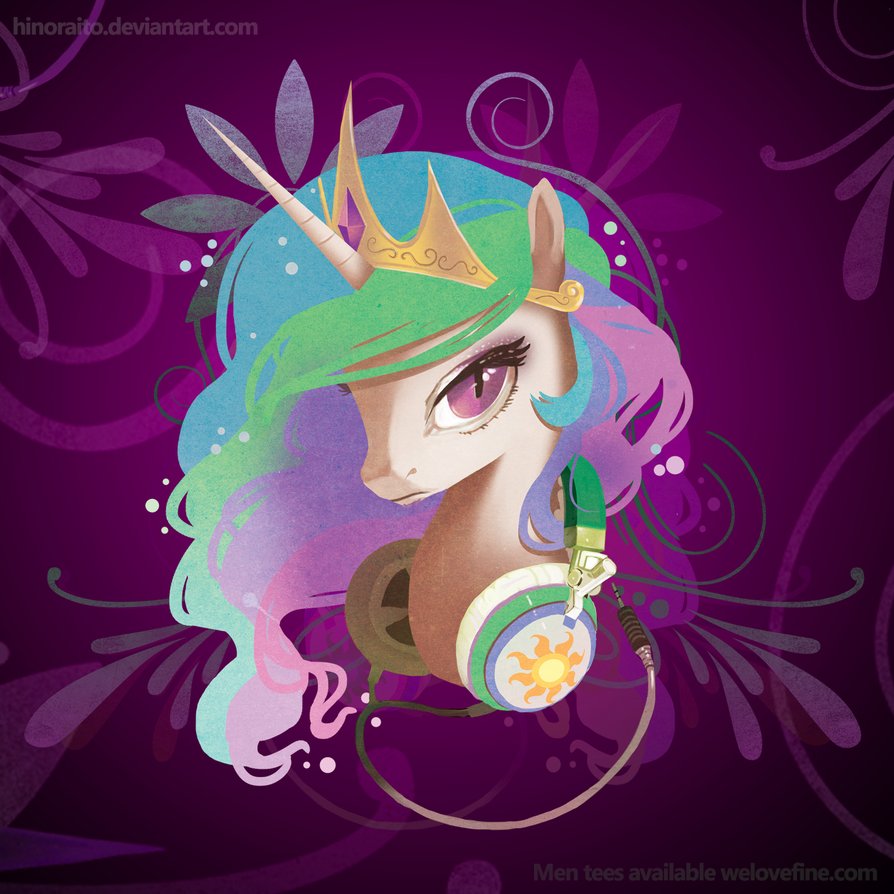 mlp_fim__celestia_portrait___welovefine_