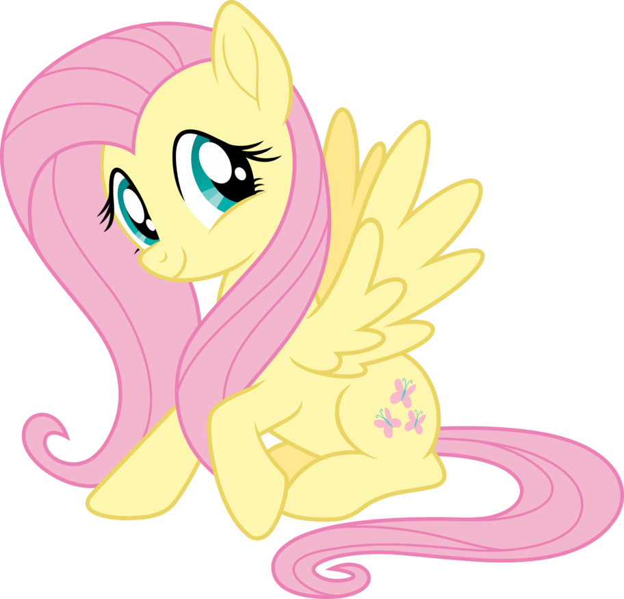 mlp_fim_new_fluttershy__happy__vector_by
