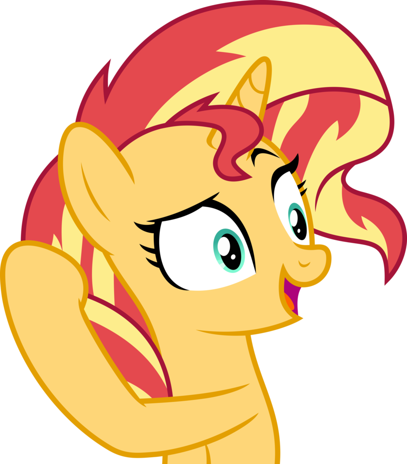 Mlp Fim Sunset Shimmer (yeah) vector by luckreza8