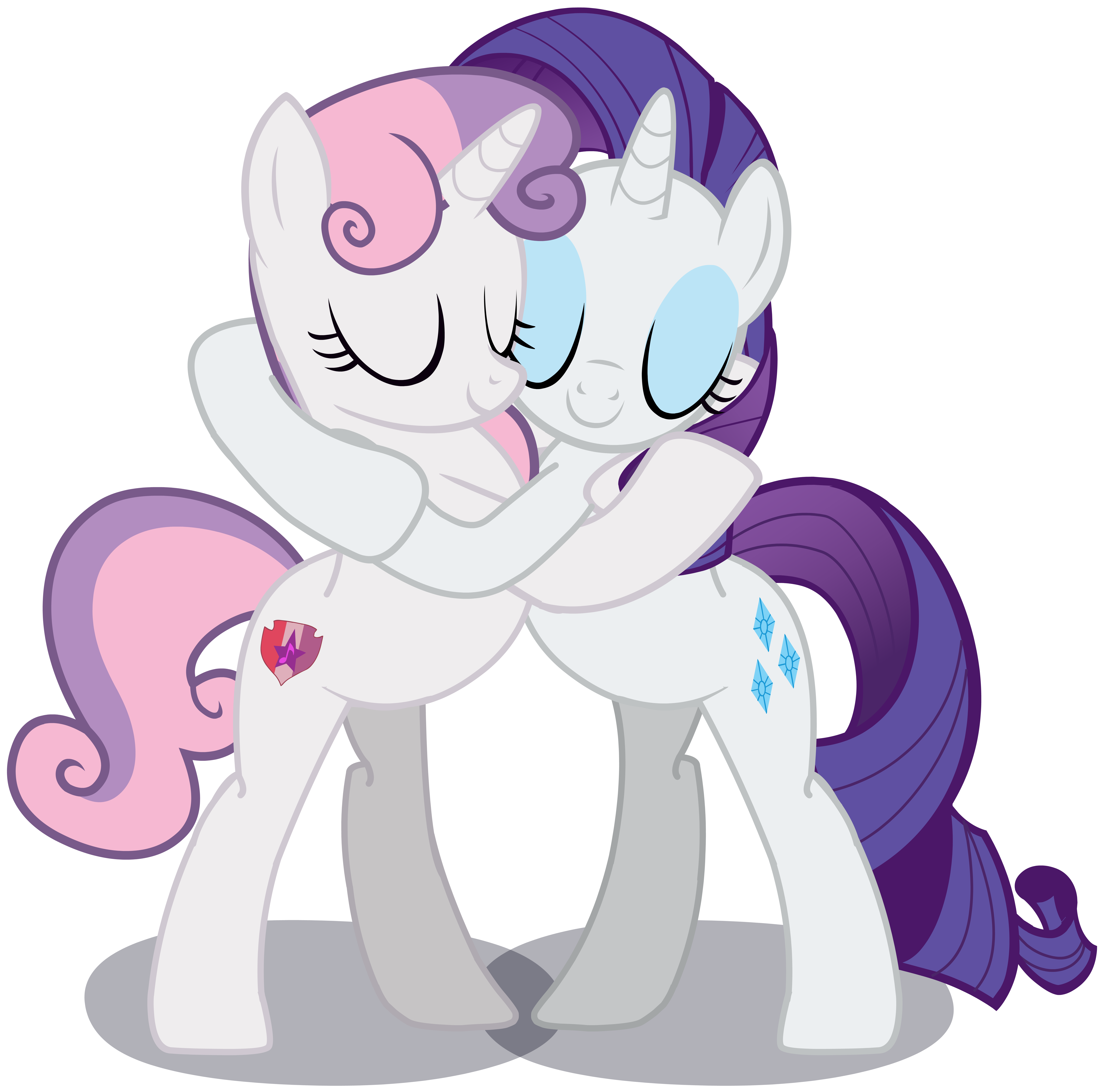 mlp_hugging___sweetie_belle_and_rarity_b