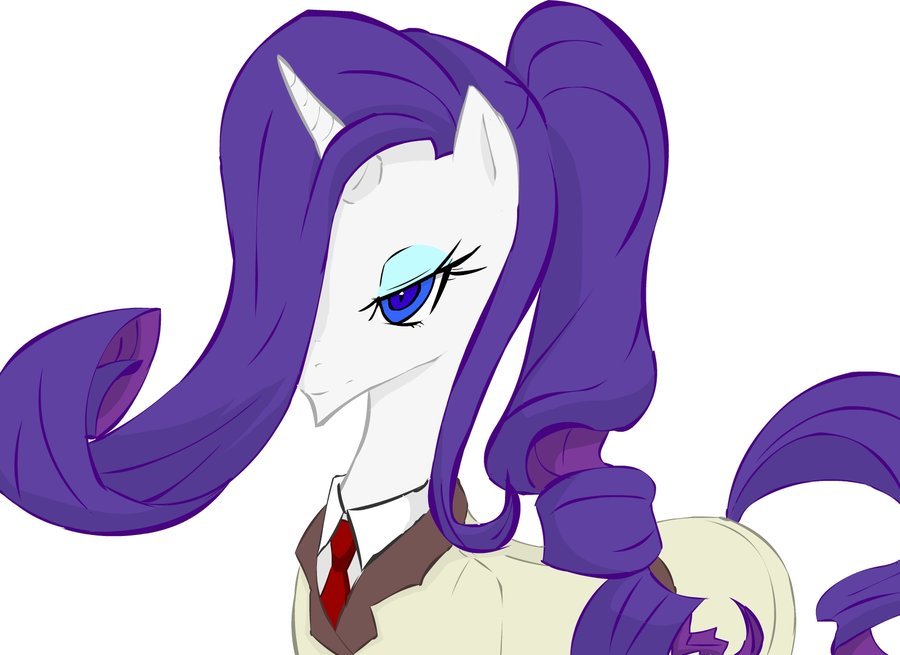 MLP PaS crossover: Rarity Kneesocks