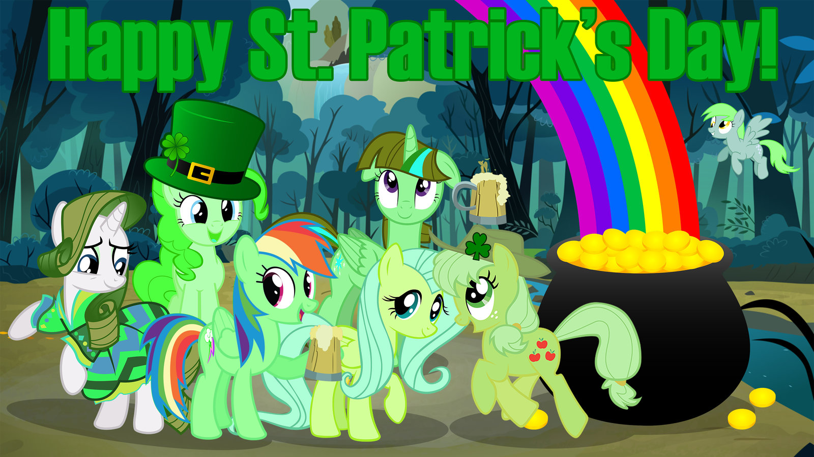 mlp_st__patrick_s_day__by_greenmachine98