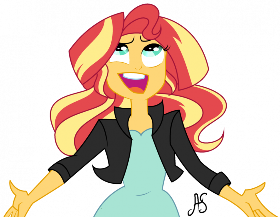 MLPEG [Friendship Games DS] Sunset Shimmer Vector2 by Sparkling-Sunset-S08