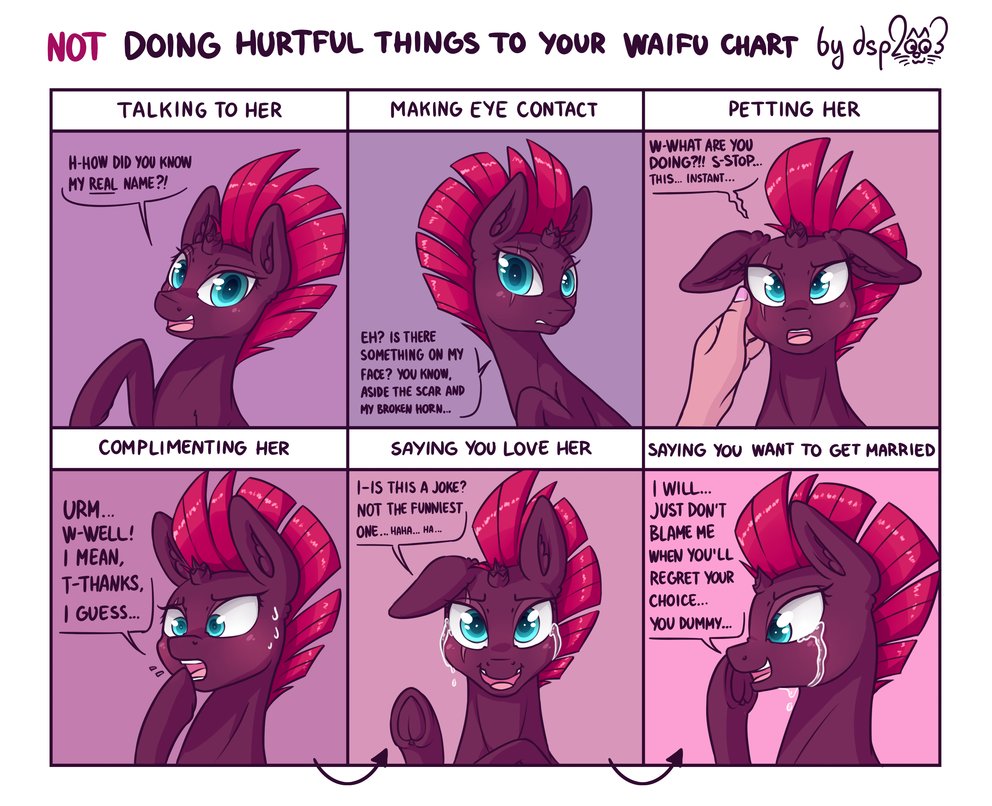 MLPFiM: Doing Loving Things to Tempest Shadow by dsp2003