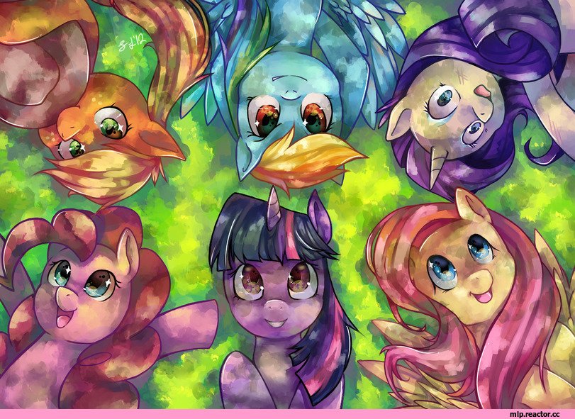 my little pony,Мой маленький пони,mlp art,mane 6