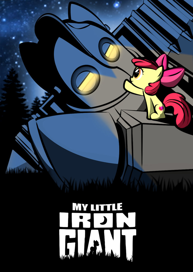 My Little Iron Giant by dan232323