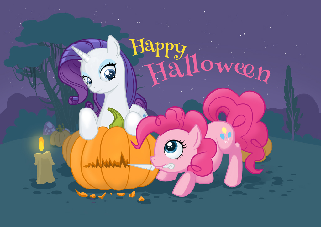 My Little Pony | Happy Halloween by Diablera