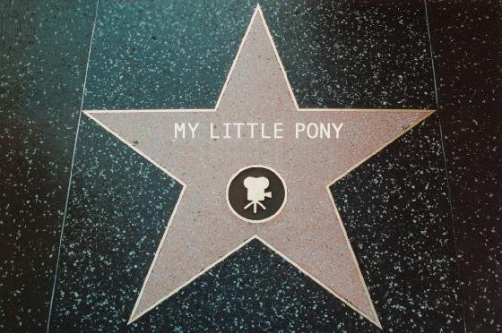 my_little_pony_walk_of_fame_by_cartoonfa