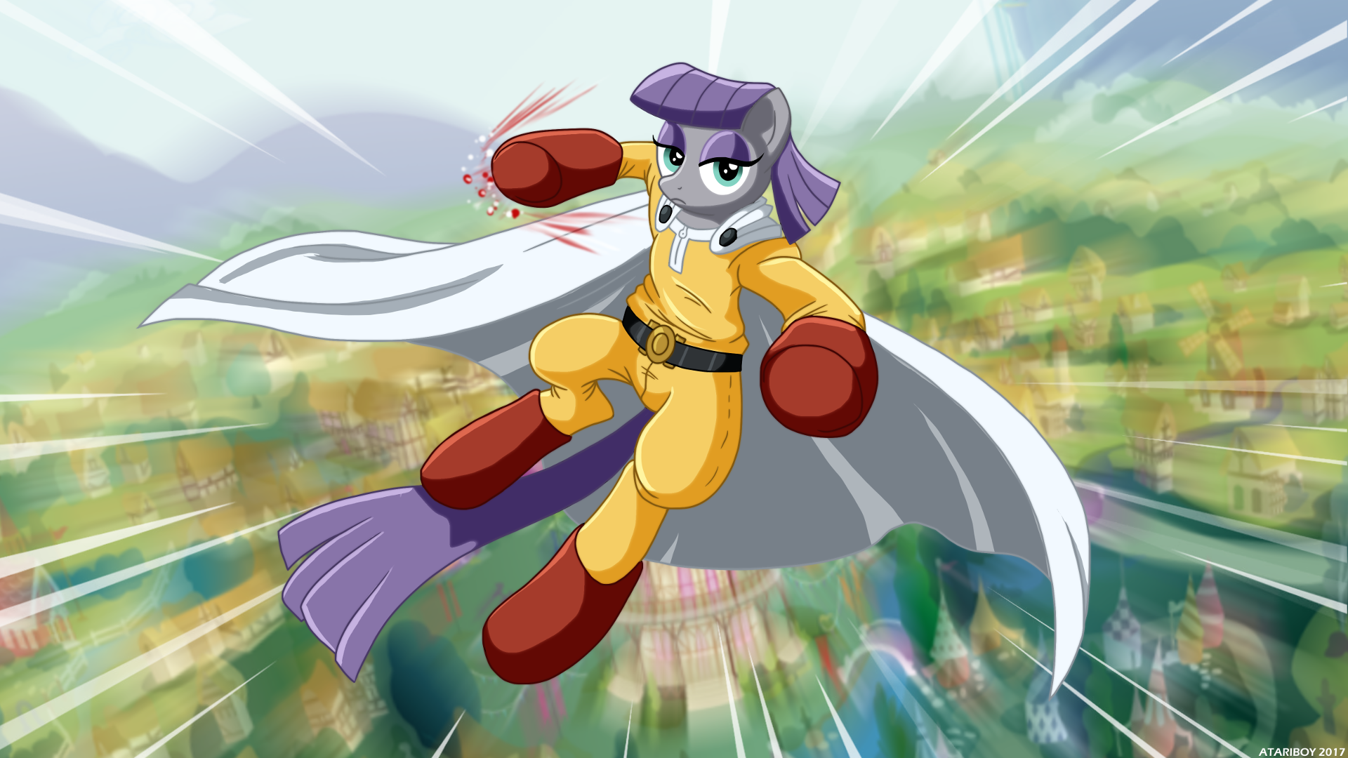 One Punch Maud. by Atariboy2600