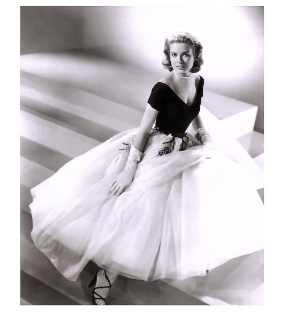 1950s Grace Kelly Dress... from Rear Window... by pinkpurr on Etsy