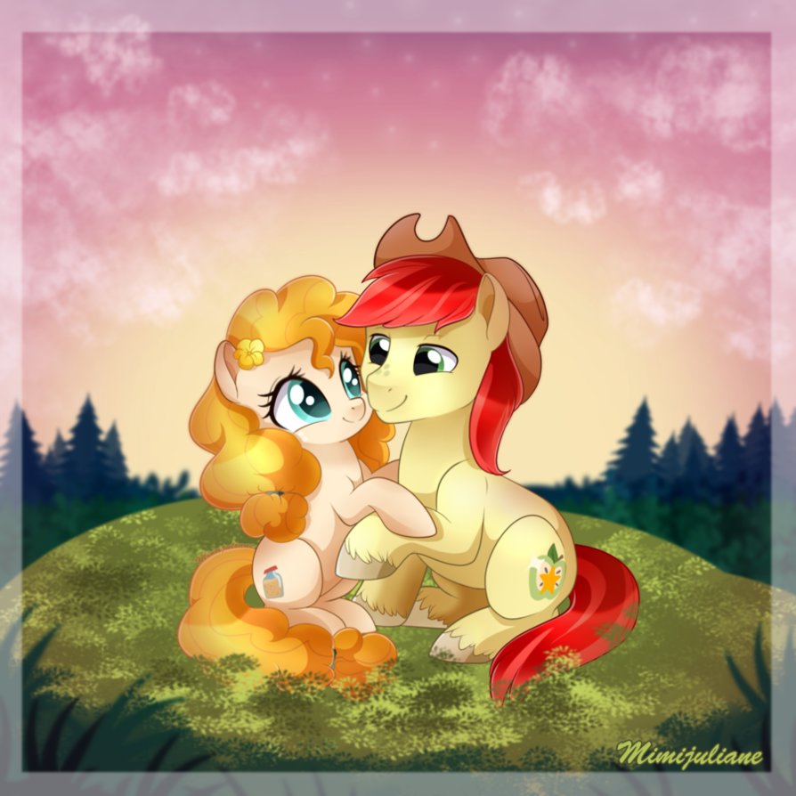 pearbutter_and_brightmac_by_mimijuliane-