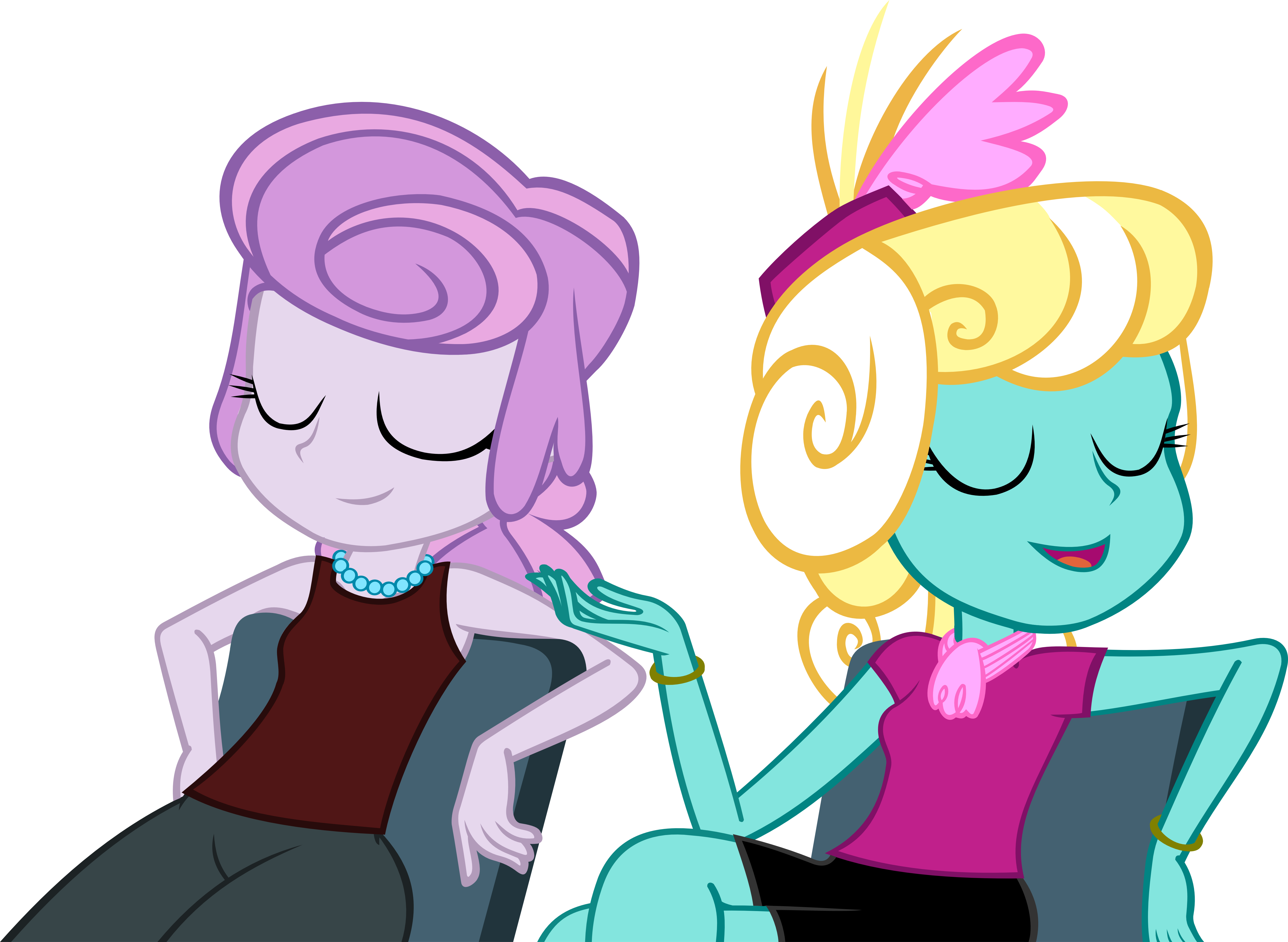 pearmain_and_mare_e__lynn_eqg_style_by_i