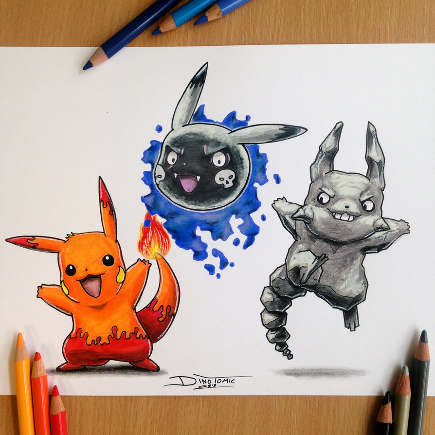 pikachu_new_type_pencil_drawing_by_atomi