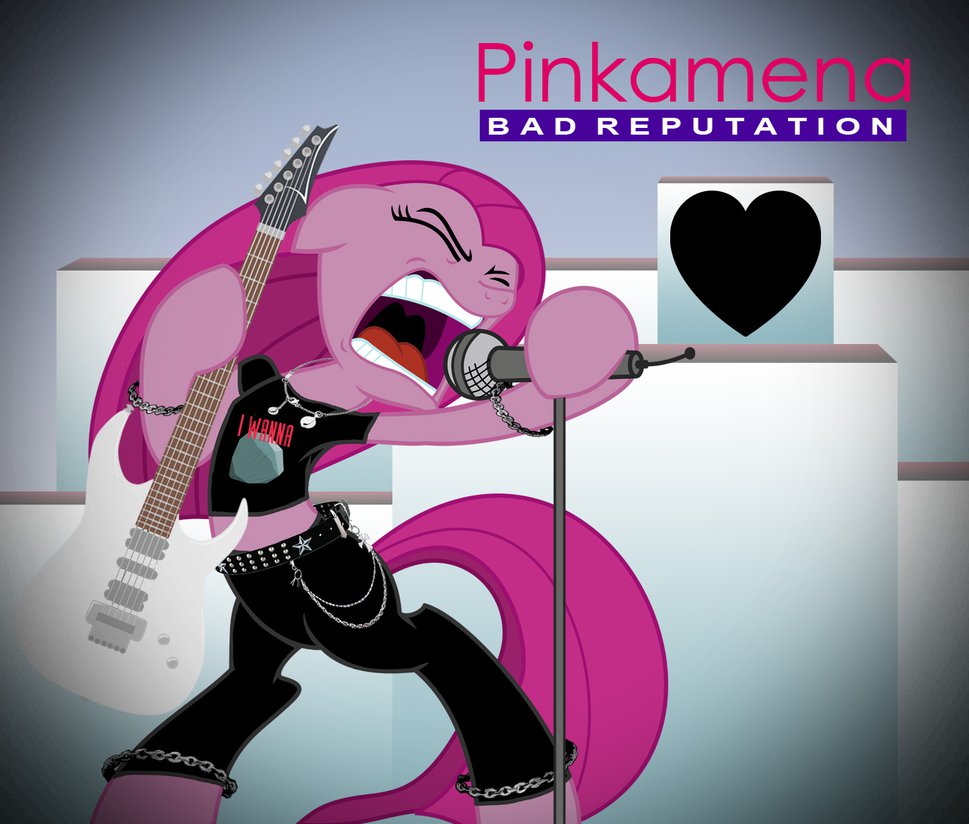 pinkamena_bad_reputation_album_by_greenm