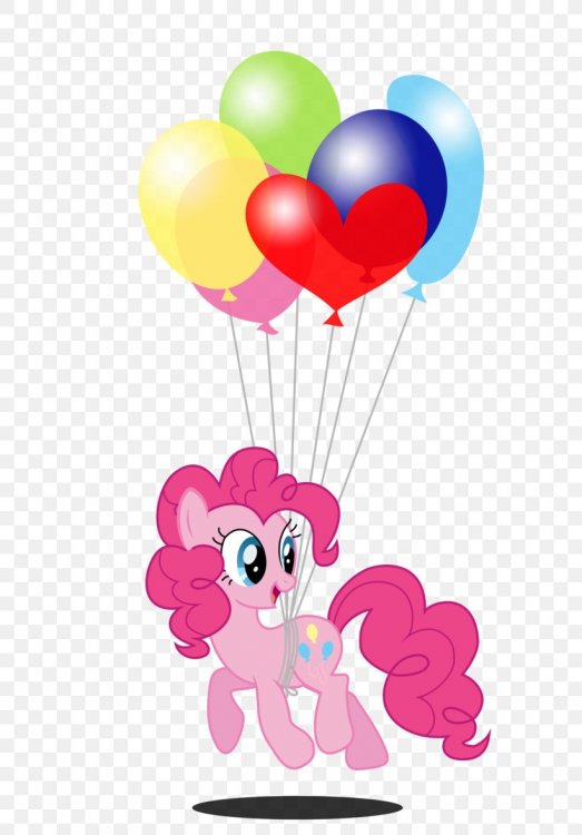 Pinkie Pie Balloon Pony Rainbow Dash Rarity, PNG, 680x1176px ...