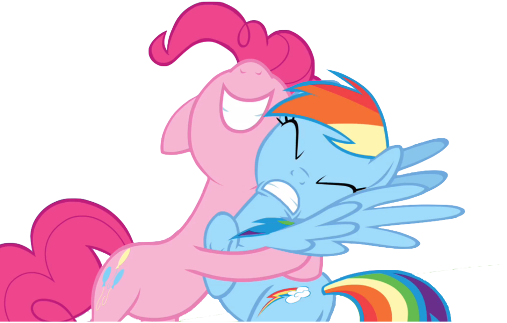 Image result for mlp rainbow dash hug