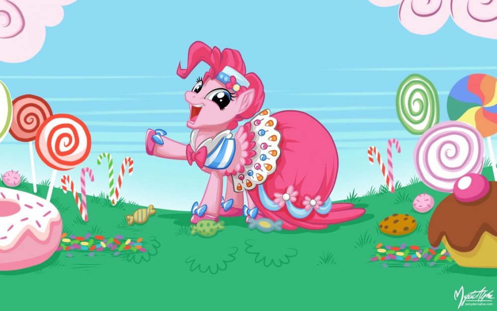 Image result for pinkie pie and candy