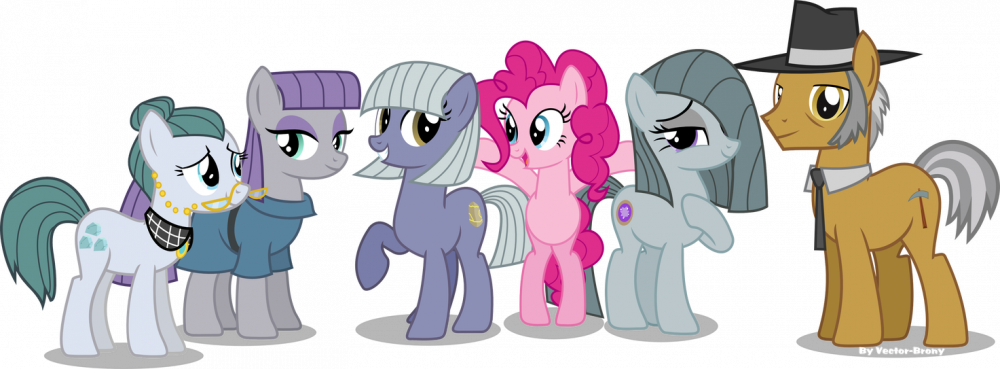 pinkie_pie_s_family_revised_by_vector_br