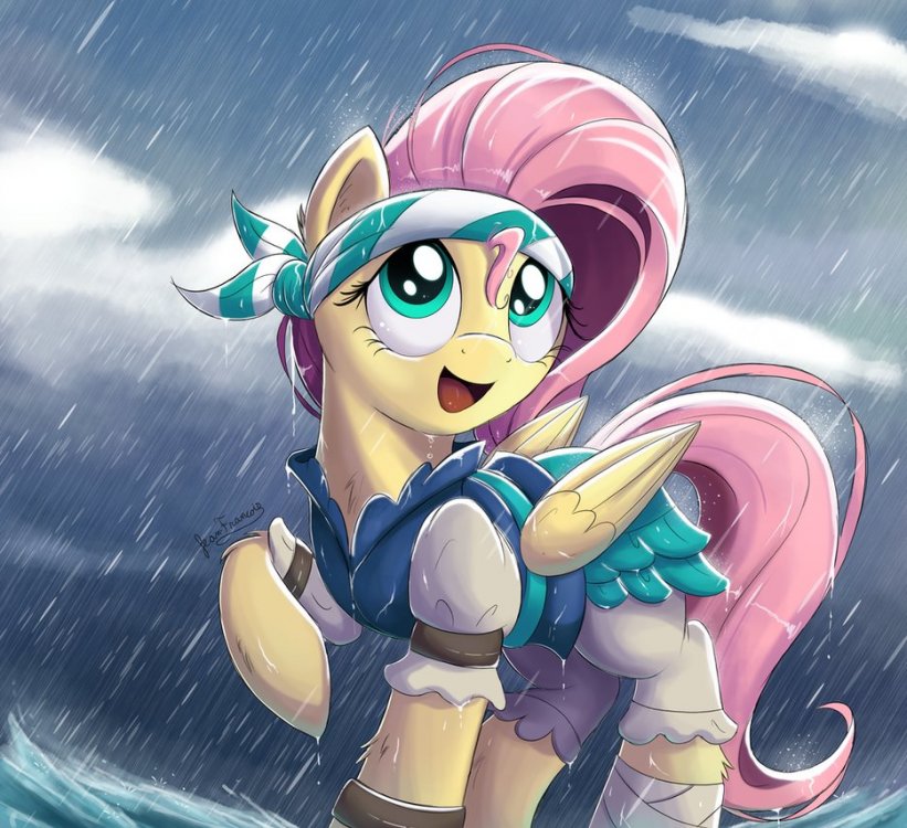 Image result for fluttershy pirate