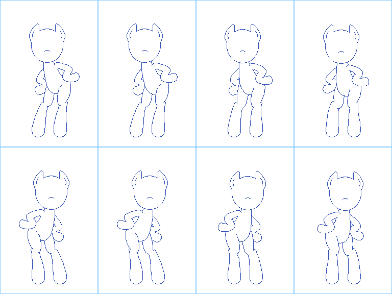 Pony Fukkireta Frames