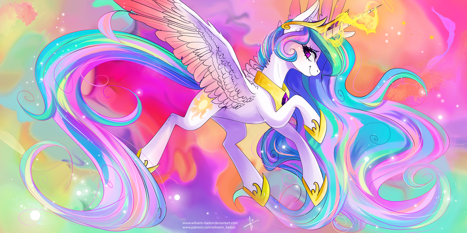 Princess Celestia by Wilvarin-Liadon