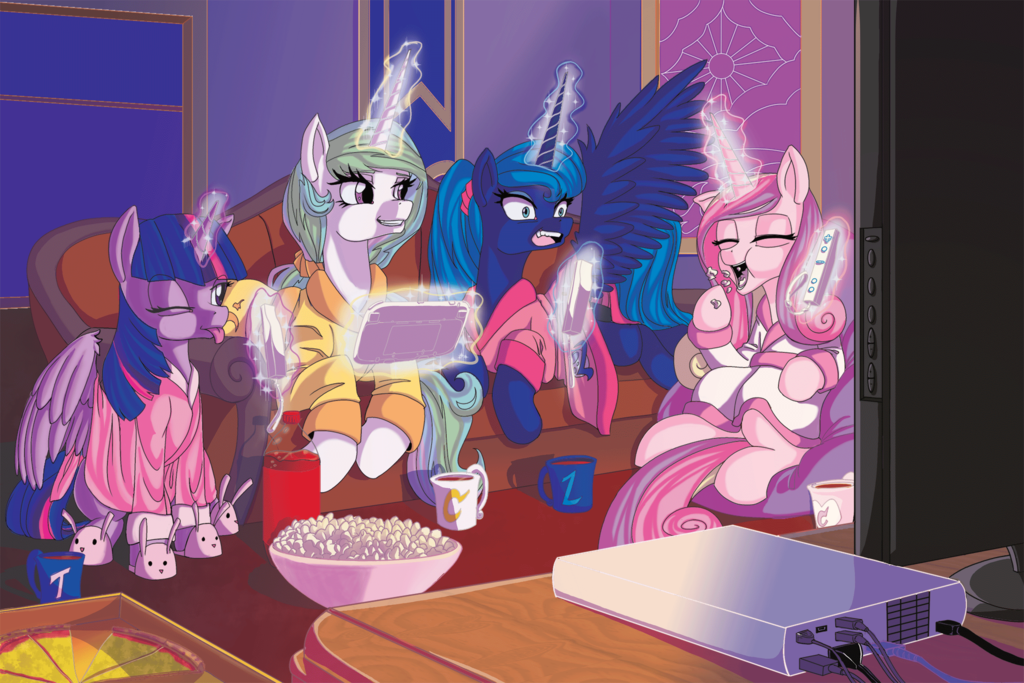 Princess Gaming Night by Princrim