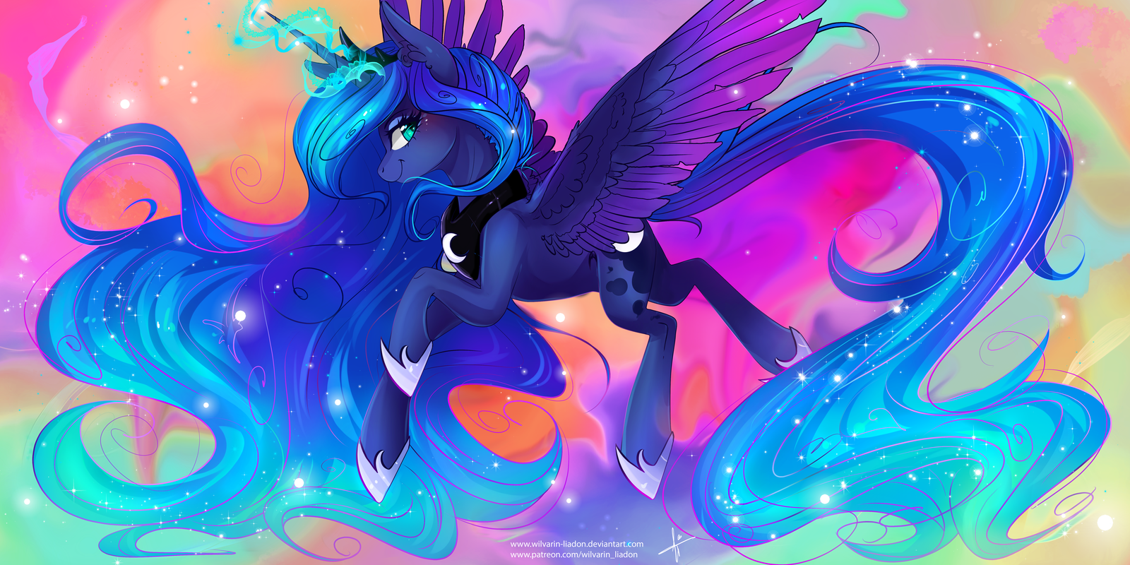 Princess Luna by Wilvarin-Liadon