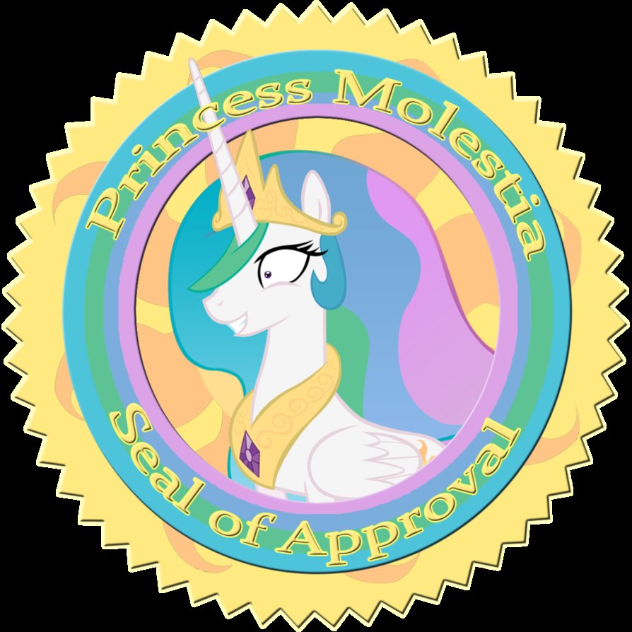 princess_molestia_seal_of_approval_by_pa
